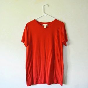 RED F21 LONG TSHIRT